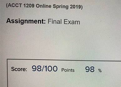 會(huì)計(jì)Exam代考案例